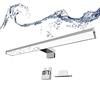 B·LED BARCELONA LED BARCELONA LED Lampada Specchio Bagno LED 8W 4000K 40cm Nera IP44 | 640 lm, CRI>80, 400x106x42 mm, 3 Montaggi, Alluminio E Policarbonato, Per Specchio Mobile Parete