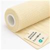 Amazinggirl Mussola di Cotone al Metro Tessuto Mussolina Leggero per Cucito | Stoffa morbida per Cucire Copertina Runner Tavolo Abito Estivo Bimbi Accessori Oeko Tex 1 M x 160 cm Beige Chiaro