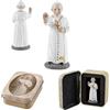 Mundo De Brujas Immagine di Papa Leone XIV in latta, Robert Francis Prevost immagine religiosa