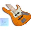 Woofy Basses ONE Series Hank 5 M Plus Orange Electric Mod