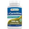 Best Naturals L-Carnitine 1000mg 60 Tablets