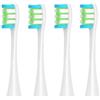 QWNFHB Testine di ricambio.Compatibili for Oclean X/X PRO/ Z1/ F1/ One/Air 2/SE Testina for spazzolino elettrico Ugelli a setole morbide(4 Pcs blue)