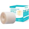 HOMHPLFE Hydrocolloid Roll, Bende idrocolloidali per la cura delle ferite, Rotolo di Cerotti Idrocolloidali, Cerotti Impermeabili con Elevato Potere Adesivo (5cm×3m/1.97in×9.84ft)