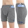 WEEOATAR Pantaloni da uomo per la cura dell'incontinenza, pantaloni per drenaggio urinario, pantaloni catetere, pantaloni per fistola, biancheria intima con tasche doppie per nefrostomia, cateteri
