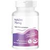 Vitamintrend NADH 75mg, 180 compresse, 75mg al giorno, facili da deglutire, ad alto dosaggio, vegane senza stearato di magnesio, prodotte in Germania