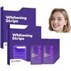 Generico Teeth Whitening Strips - Peroxide Free Whitening Strips for Sensitive Teeth, Results in 7 Days, Professional Whitening at Home, Removes Coffee/Wine/Smoke Stains, Safe for Smalt