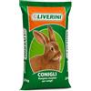 Generico Liverini Mangime Completo per Conigli - FORMATO PELLET - Sacco da 25 kg