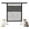 Ljaljse 69 * 56 Cm Rete per Cani Auto, Rete Divisoria Auto per Cani, con Tasche | Divisorio Auto Per Cani, Rete Macchina Per Cani Per La Banca Posteriore, Adatta Per La Dei Camion, Suv e Limousine