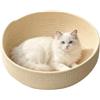 Generico Cesto per Gatti Rotondo in Corda di Cotone Resistente ai e Lavabile | Cesto Relax Per Gatti Per Soggiorno, Balcone, Negozio Di Animali, Davanzale, , Divano, Auto