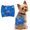 PAIDEFUL Pannolini lavabili per cani maschi di taglia piccola, media e grande, riutilizzabili, altamente assorbenti, anti-segni, a prova di perdite, blu reale, XL