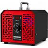 Powerscale OZB4 Generatore di ozono 500000 mg/h, dispositivo di ozono industriale con controllo intelligente per eliminare gli odori, potente purificatore d'aria per grandi spazi, nero/rosso