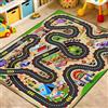 FCXVXCL Tappeto da Gioco per Bambini Tappeto da Gioco Antiscivolo Tappetino da Gioco Lavabile in Lavatrice a Pelo Corto per la Camera dei Bambini Decorazione della Sala Giochi 60 x 90cm1