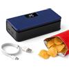 Generic Sigillatrice per sacchetti, Mini sigillatrice per sacchetti ricaricabile con 6 livelli di temperatura e display LED, termosigillatrice portatile per alimenti snack cucina，Blu