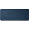 ANRO Zerbino stretto scarpe antiscivolo Blu 100 x 30 cm | Materiale: polipropilene, retro in gomma antiscivolo, 5 mm, lavabile, per interni ed esterni