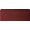ANRO Zerbino stretto scarpe lavabile Rosso 60 x 30 cm | Materiale: polipropilene, retro in gomma antiscivolo, 5 mm, lavabile, per interni ed esterni