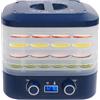 Lightakai Essiccatore con 5 vassoi, essiccatore per alimenti con regolatore di temperatura e timer, essiccazione a 360°, essiccatore per alimenti, carne, verdura, frutta