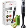 Clatronic® Frullatore a Immersione Per Frullati E Zuppe, Funzione Turbo, Da 350 W, Lama In Acciaio Inox, Asta Di Miscelazione Rimovibile, Senza BPA
