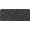 ANRO Zerbino stretto scarpe lavabile Nero 60 x 25 cm | Materiale: polipropilene, retro in gomma antiscivolo, 5 mm, lavabile, per interni ed esterni