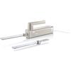 GRAEF. Coltello elettrico EK508, grigio, coltello da pane elettrico per la cucina, coltello da carne elettrico, per tagliare torte, pane o carne congelata, lame intercambiabili