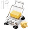 Anatole Affettatrice per Formaggi Professionale 0,5cm Piastra di Taglio | Acciaio Inox, Taglierina per Burro Manuale, Piastra Rimovibile, Filo Sostituibile, Affettare& Striscia& Cubo, per Case Küche