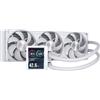 CORSAIR NAUTILUS II 360 RS LCD AIO Dissipatore a Liquido per CPU - Bianco | 3.5 IPS LCD Schermo, Ventole RS 360 Incluse, AMD AM5/AM4, Intel LGA 1954/1851/1700, Unificato Connettività a Catena, PWM