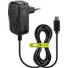 goobay Adattatore di Corrente USB-C 3.0 A, Cavo da 1,5 m, per Smartphone, Nero | Connettore USB-C 100 - 240 (AC) V, 5 (DC) V per smartphone, tablet, e-reader, power bank, cuffie e altoparlanti Bluetooth
