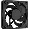 Fractal Design - Dynamic 3 - 12 Reverse Black - Ventola PWM - Design delle pale aerodinamiche - Cavo collegabile in daisy chain - Cuscinetto rifle