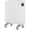 Taurus - Radiatore Elettrico Nepal 1500W | 6 elementi | Installazione a parete o a pavimento | Programmazione 24/7 con display LCD | Termostato regolabile | Silenzioso e sicuro
