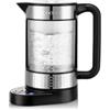 Bodum BISTRO Bollitore elettrico a doppia parete con controllo della temperatura, rivestimento in acciaio inox, 1,1 l, 37 oz, 1500 W