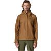 Patagonia M's Torrentshell 3L Rain Jacket Uomo Giacca Impermeabile H2No Deer Brown