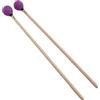Naroote Bacchette per Marimba Lisce Testa in Filato Medio Duro con Manico in Acero, Compatibili con Strumenti a Percussione, 2 Paia per una Lunga Durata (PURPLE)