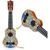 CXINLky Ukulele fai da te Diamond Art Painting Ukulele creativo con plettro per principianti 03