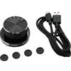 Rvluw Controllore Volume USB con Illuminazione RGB, Regolatore Audio Multimediale per PC e Smartphone Android.