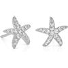 Zavana Orecchini Donna Stella Marina con Zirconi 14 mm
