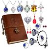 YouU 18 Pz Stile Vampiro Gioielli Set Vintage Diario Daywalking Collane Donne Apertura Verbena Locket Ciondolo Cosplay Accessori Kit