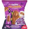 dekora - 9 Cioccolatini Halloween al Latte Ripieni di Crema 80 g | Dolci Halloween al cioccolato al latte con 4 simpatiche forme, ideali per feste e compleanni dei bambini