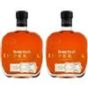 Ron Barceló Imperial - Bottiglia da 700 ml di Rum Ambrato, Invecchiato Naturalmente fino a 10 anni in Barrique di Rovere, Rum Dominicano da 100% Succo di Canna da Zucchero (Confezione da 2)