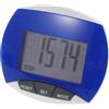 COLLBATH Contapassi Elettronico Blu, Pedometro Leggero Portatile per Corsa | Conteggio Passi Accurato, Gestione Salute, ABS Robusto, Batteria Inclusa, per Allenamento e Camminata