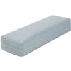 TISHITA Bolster Pilates Compatto Cuscino Pilates con Rivestimento Sfoderabile Leggero Cuscino da Seduta per del Rilassamento, Grigio