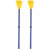 DOITOOL Plastica PP Blu Staccabile per Canoe e Gommoni Sportivi | Ridotto e Pieghevole, Assemblabile in Coppia o Doppia Estremità, Superficie Liscia