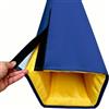 HPHDFS Protezione Palo Basket Quadrato, Imbottitura Sicurezza Robusta | Spessa protezione schiuma EPE superficie resistente agli agenti atmosferici garage(Blue,8.5x8.5(21.5x21.5cm))