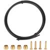 AVkgwrtb Cavi Freno Bici, Disco Idraulico da 5 mm | Utilizzo multicolore: tubo freno idraulico for bicicletta MTB