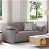 Traylux Divano a 2 posti, 180 cm, in tessuto, con funzione relax e vano portaoggetti, moderno e imbottito, per soggiorno, camera degli ospiti o ufficio, durevole, traspirante, comodo, pieghevole