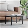 Generic Tavolino Rettangolare Grigio Sonoma 60x50x36 cm Legno e Metallo | Design minimalista, superficie liscia e spaziosa, gambe in metallo robuste, facile pulizia, stile versatile per ogni arredo