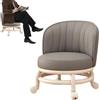 Generico Sgabello con ruote Seduta Moderna Impermeabile con Schienale Ergonomico | Piccoli sgabelli da lavoro con ruote Per Casa Salotto Cucina Bagno Ufficio Negozio Garage Salone Lavoro Pavimento