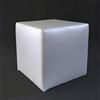 AM design Pouf, POUFF, Puff, PUF, Argento,CUBO, Rotondo, Trapezio, Ecopelle, Eco-Pelle, POGGIAPIEDI, Seduta, Design, Made in Italy (CUBO)
