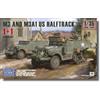TAKOM Tacom Andies Hobby HQ 1/35 USA M3 M3A1 Mezzo Camion 1+1 Combo Kit Plastica Modello TKOAHHQ-35001