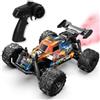 CHEELBORSI Macchina Telecomandata F1 1:18, Monster Truck Telecomandato Fuoristrada, Auto Corsa telecomandata Veloce 2,4 GHz con luci LED, RC Cars con Spruzzatore e Modalità Demo Automatica per bambini