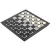ROSEEONNE Set di pedine magnetiche, gioco da tavolo pieghevole da viaggio chess | Con spazio di archiviazione for la famiglia di adulti