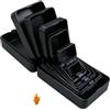 Generico Multi-Layer Nesting Surprise Gift Middle Finger, 3D Printed Box Inside a Box, Creative Novelty Reusable Prank Container, Stackable Puzzle Reveal Unboxing for Birthday, Christmas & Gag Gifts (Black)